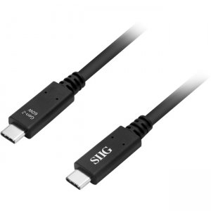 SIIG USB 3.1 Type-C Gen 2 Cable 60W - 1M CB-TC0E11-S1