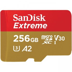 SanDisk Extreme microSD UHS-I Card - 256GB SDSQXA1-256G-AN6MA