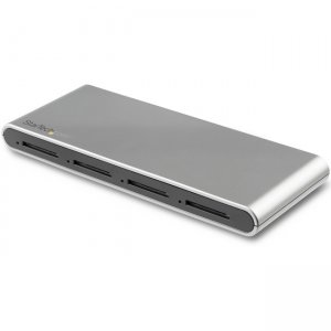 StarTech.com 4-Slot USB-C SD Card Reader - USB 3.1 (10Gbps) - SD 4.0, UHS-II 4SD4FCRU31C