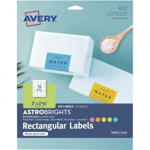 Avery Easy Peel Multipurpose Label 4331