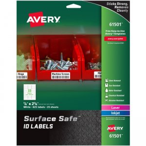 Avery Surface Safe ID Label 61501