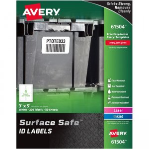 Avery Surface Safe ID Label 61504