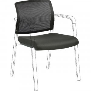 Lorell Stackable Chair Mesh Back/Fabric Seat Kit 30944 LLR30944