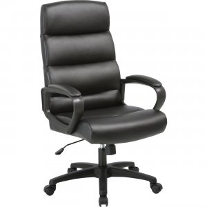 Lorell Soho High-back Leather Executive Chair 41843 LLR41843