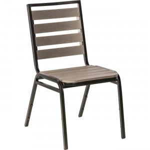 Lorell Charcoal Outdoor Chair 42687 LLR42687