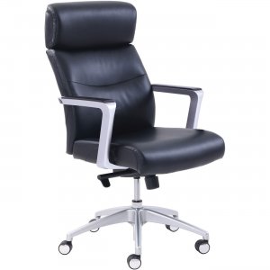La-Z-Boy High-back Leather Chair 49317BLK LZB49317BLK
