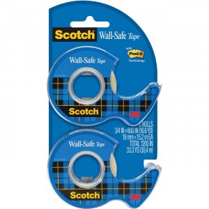 Scotch Wall-Safe Tape 183DM2 MMM183DM2