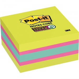 Post-it Super Sticky Notes Cubes 2027SSGFASRBTS MMM2027SSGFA