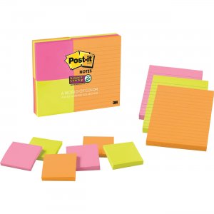 Post-it Rio de Janeiro Super Sticky Notes Combo 46339SSAU MMM46339SSAU