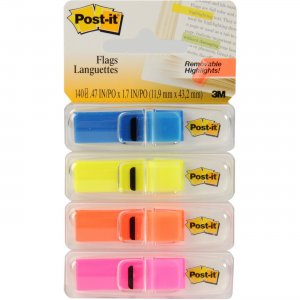 Post-it Assorted Color Small Flags Value Pack 6834AB6PK MMM6834AB6PK
