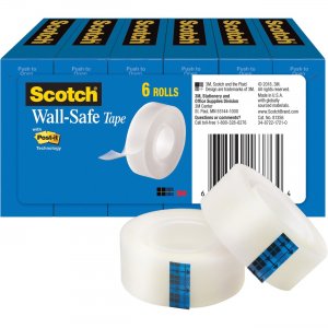 Scotch Wall-Safe Tape 813S6 MMM813S6