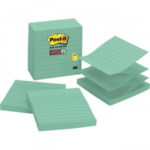 Post-it Super Sticky Pop-up Lined Notes Refills R440WASS MMMR440WASS