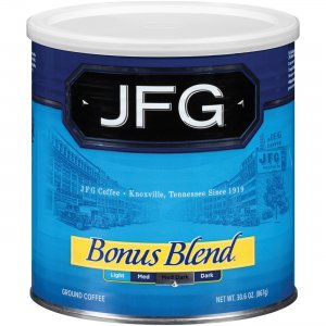 New England JFG Bonus Blend Coffee Canister 100413 NCF100413