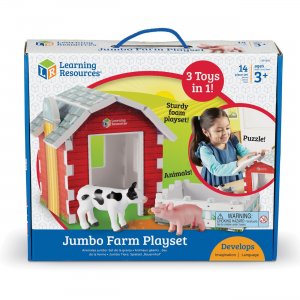 Learning Resources Jumbo Farm Playset LER0831 LRNLER0831