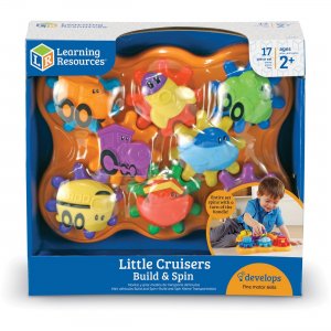 Learning Resources Little Cruisers Build & Spin LER9222 LRNLER9222
