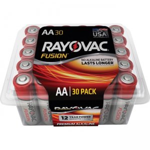 Rayovac Fusion Premium Alkaline AA Batteries Pack 81530PPFUSK RAY81530PPFUSK