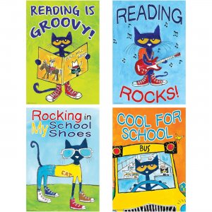 Teacher Created Resources Pete the Cat Posters Set 6656 TCR6656