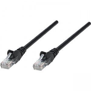 Intellinet Cat6a S/FTP Network Patch Cable, 7 ft (2.0 m), Black 741538