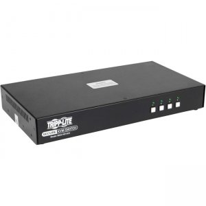 Tripp Lite Secure 4-Port NIAP PP3.0-Certified HDMI-to-DisplayPort KVM Switch B002-HD1AC4