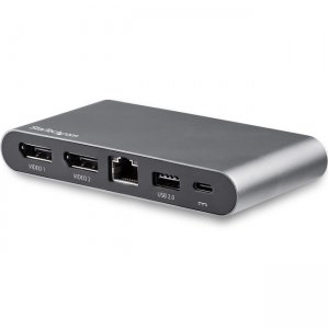 StarTech.com Dual-Monitor USB-C Multiport Adapter - 2 x 4K DP - 100W PD 3.0 DK30C2DAGPD