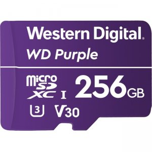 WD Purple 256GB Surveillance microSD card WDD256G1P0A