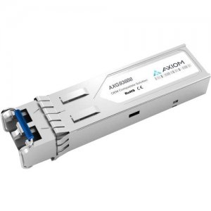 Axiom 10GBASE-SR SFP+ Transceiver for Juniper - SFPP-10GE-SR - TAA Compliant AXG93888