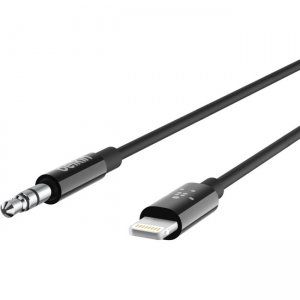 Belkin 3.5 mm Audio Cable With Lightning Connector AV10172BT03-BLK