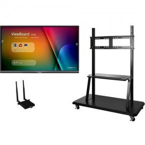 Viewsonic 65" ViewBoard 4K Ultra HD Interactive Flat Panel Bundle IFP6550-E2