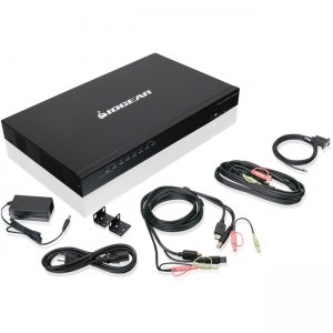Iogear 8-Port USB HDMI KVM Switch with Audio (TAA Compliant) GCS1808H
