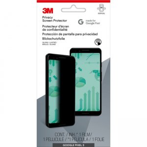 3M Privacy Screen Protector for Google Pixel 3 Phone MPPGG009