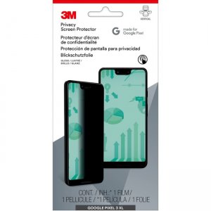 3M Privacy Screen Protector for Google Pixel 3XL Phone MPPGG010