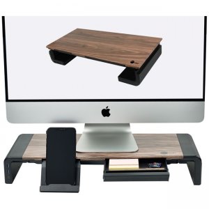 SIIG Stylish Foldable Monitor Stand with USB Hub CE-MT2Q12-S1