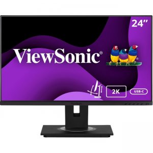 Viewsonic 24" Display, IPS Panel, 2560 x 1440 Resolution VG2455-2K