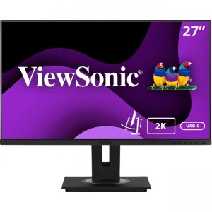 Viewsonic 27" Display, IPS Panel, 2560 x 1440 Resolution VG2755-2K