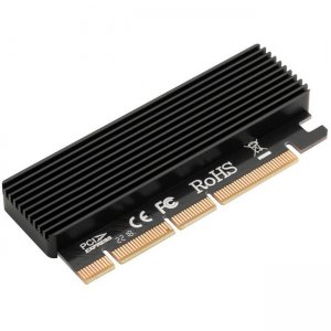 SIIG Full Speed M.2 NVMe SSD to PCIe Adapter with Heatsink SC-M20211-S1