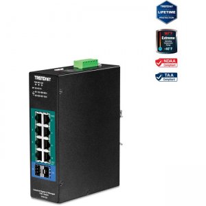 TRENDnet 10-Port Industrial Gigabit L2 TI-PG102I