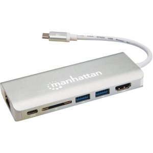 Manhattan SuperSpeed USB-C Multiport Adapter 152075
