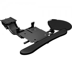 Chief Sit-to-Stand Arm, Keyboard Clamp with Tilt/Swivel Mouse Tray KBD-S2S-19C