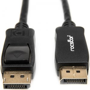 Rocstor 12ft DisplayPort 1.2 Cable M/M - DP 4k Y10C237-B1