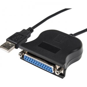 Rocstor 4ft Parallel Printer Adapter - USB - DB25 Paralle Y10C212-B1