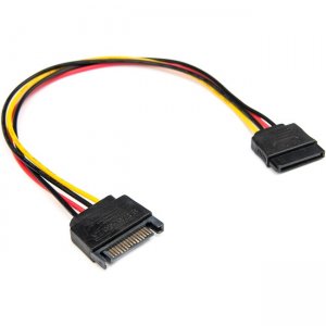 Rocstor 12in 15 Pin SATA Power Extension Cable Y10C213-B1
