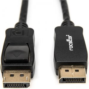 Rocstor 10ft DisplayPort 1.2 Cable M/M - DP 4k Y10C236-B1