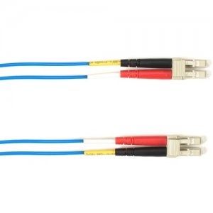 Black Box Fiber Optic Duplex Patch Network Cable FOCMPM4-015M-LCLC-BL