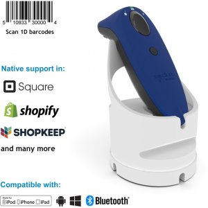 Socket Mobile SocketScan® , Linear Barcode Scanner, Blue & White Charging Dock CX3484-1979 S700