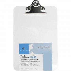 Business Source Plastic Clipboard 01858 BSN01858