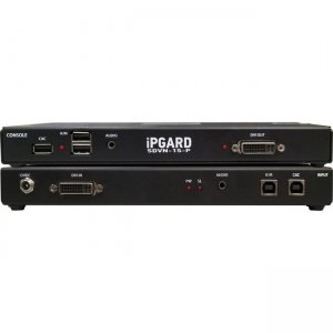 iPGARD Secure 1-Port, Single-Head DVI KVM Switch with Dedicated CAC Port & 4K Support SDVN-1S-P