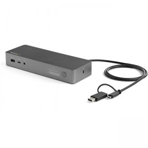 StarTech.com USB-C Docking Station with USB-A LaptopCompatibility - 100W PD DK30C2DPEP