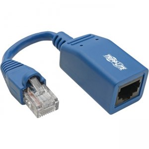 Tripp Lite Cisco Console Rollover Cable Adapter (M/F) - RJ45 to RJ45, Blue, 5 in N034-05N-BL