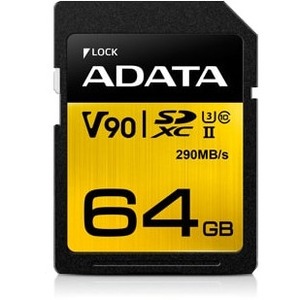 Adata 64GB Premier ONE SDXC Card ASDX64GUII3CL10-C