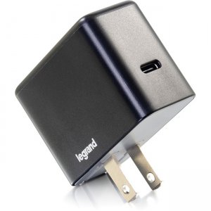 C2G 1-Port USB-C Wall Charger with Power Delivery, 18W 20279